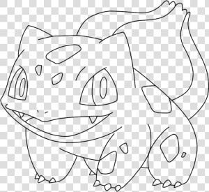 Bulbasaur Pokemon Clipart Black And White  HD Png Download