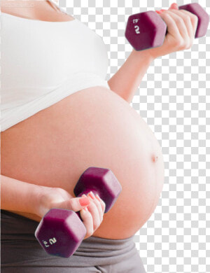 Transparent Pregnant Woman Png   Biceps Curl  Png Download