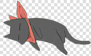  nichijou  sakamoto  anime  cat  blackcat   Sakamoto Anime Nichijou  HD Png Download