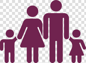 Children  Family  Father  Kids  Mother  Parents Icon   Stick Figure Man And Woman Holding Hands  HD Png Download