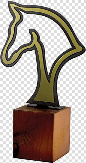 Metal Silhouette Horse Head Trophy   Trophy Horse  HD Png Download