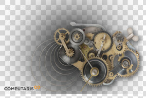 Computaris Clockwork Mechanism   Machine  HD Png Download