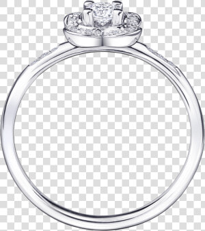 Solitaire Engagement Rings Side View  HD Png Download