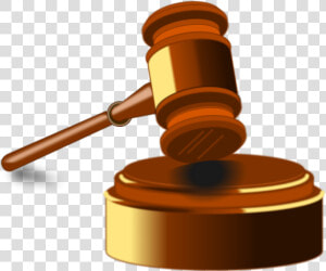 Gavel Law Judge Clip Art Escobedo V   Judge Hammer Vector Png  Transparent Png