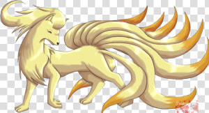 Ninetales Pokemon Wallpaper Ninetales By Deidaraemoartist  HD Png Download