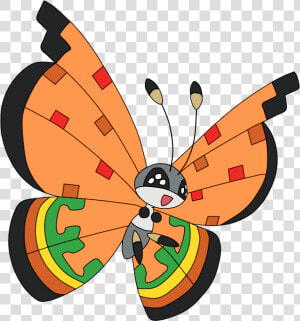 Pokemon Vivillon  HD Png Download