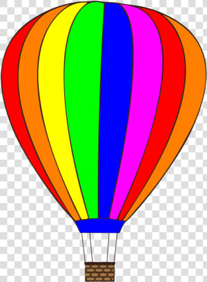 Hot Air Ballooning yellow hot Air Balloon   Drawing Colorful Hot Air Balloon  HD Png Download