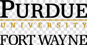 Purdue University Fort Wayne Logo Png  Transparent Png