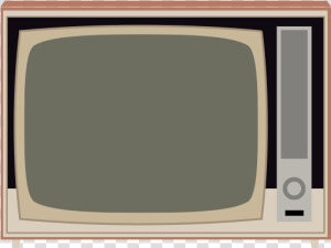 Old Tv Vector And Png Free Download   Old Tv Vector Png  Transparent Png