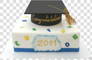 Tortas Para Graduación En Masa Elástica  HD Png Download