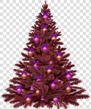 Purple Christmas Tree   Purple Christmas Tree Png  Transparent Png