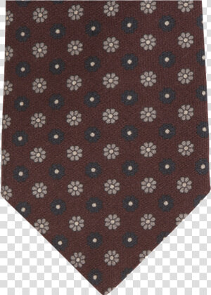 Burgundy Flower Printed Wool Tie Title Burgundy Flower   Polka Dot  HD Png Download