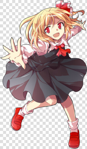 Transparent Cirno Png   Touhou Alphes Rumia  Png Download