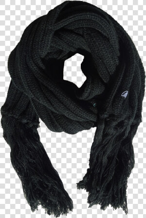 Winter Scarf Png   Black Winter Scarf  Transparent Png