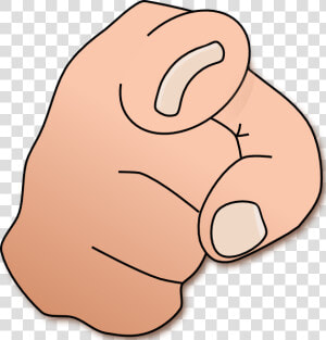 Finger Clip Art   Finger Pointing At You Png  Transparent Png