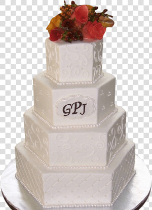 Transparent Wedding Cakes Png   Wedding Cake Hexagon  Png Download