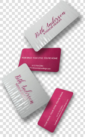 Beth Anderson Business Cards   Graphic Design  HD Png Download