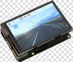 Raspberry Pi Display   Raspberry Pi Display Modul Rb Lcd 7  HD Png Download