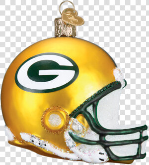 Old World Christmas  Green Bay Packers Helmet Ornament   Jacksonville Jaguars Old Helmet  HD Png Download