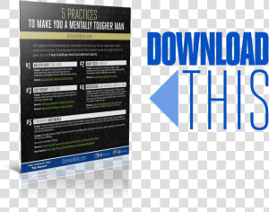 5 Practices To Make You A Mentally Tougher Man  HD Png Download