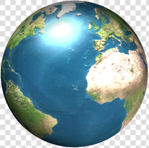 Terra Globe Icon Light   Globe  HD Png Download