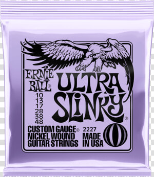 Ernie Ball Ultra Slinky  HD Png Download