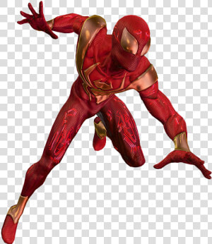 Iron Spiderman Png Free Download   Spider Man Shattered Dimensions Iron Spider  Transparent Png