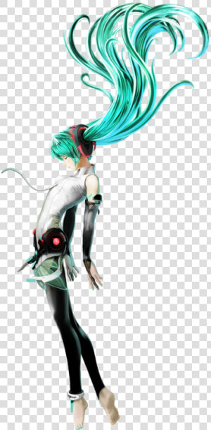 Hatsune Miku And Hatsune Miku Drawn By Asai Masaki   Miku And Miku Append  HD Png Download