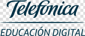 Logo Telefonica Educación Digital  HD Png Download