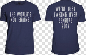 Seniors 2017 Image   Active Shirt  HD Png Download