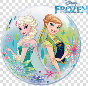 Qualatex Disney Frozen Fever Qualatex 12 Inch Air Fill   6th Birthday Frozen Design  HD Png Download