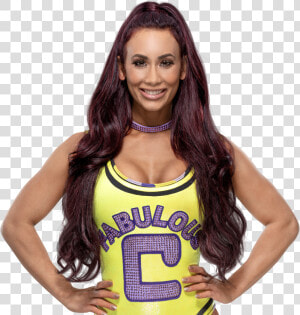 Download Carmella S Fabulous New Render   Wwe Carmella New Hair  HD Png Download