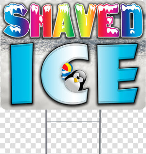 Shaved Ice Inch Sign With Display Options   Graphic Design  HD Png Download