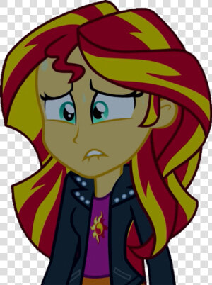 Mlp Eg Sunset Shimmer Transparent Background   Mlp Eg Sunset Shimmer Scared  HD Png Download