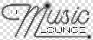 The Music Lounge Black Small   Lounge Music Logo Em Png  Transparent Png