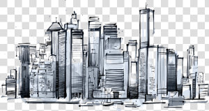 Skyscraper Png Picture   Skyscraper Sketch  Transparent Png