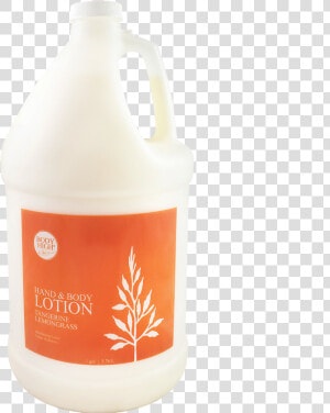 Body High Tangerine Lemongrass Lotion 1 Gallon Bottle   Plastic Bottle  HD Png Download