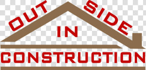 Outside In Construction Logo   Sign  HD Png Download