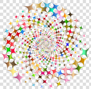 Symmetry area circle   Starburst Clipart  HD Png Download