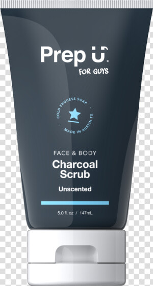 Face  amp  Body Charcoal Scrub  Unscented  HD Png Download