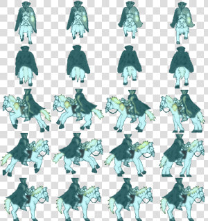 Boss Sprite Sheets   Horseman Sprite Sheet  HD Png Download