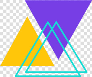  png  tumblr  geometric  kpop  triangle  yellow  purple   Blue And Yellow Triangles Png  Transparent Png