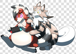 Lycanroc Inflation  HD Png Download