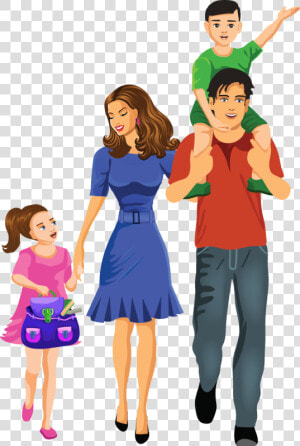 Fam Lia Pinterest Clip Art Scrapbook And   Poze Happy Family Clipart  HD Png Download