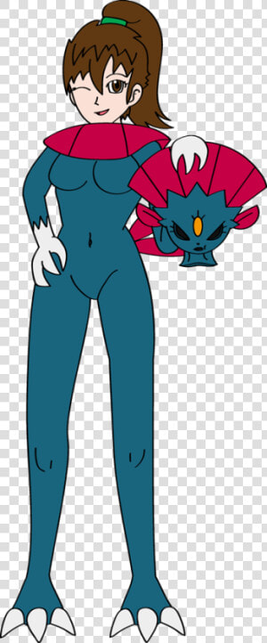 Yulie The Weavile Unmasked  HD Png Download