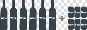 1 Litre Of Spirits 3 Litres Of Wine 2 Litres Of Beer   Invoer Alcohol Noorwegen  HD Png Download