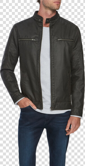 Chocolate Hart Moto Biker Jacket   G 1 Flight Jacket  HD Png Download