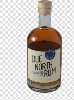 Vbs Due North Rum Is An Amber Rum Distilled From Organic    Glass Bottle  HD Png Download