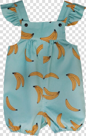 Banana Ruffle Sleeve Overalls   Octopus  HD Png Download