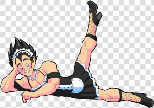 Vegeta Leg Joint Cartoon Human Leg Thigh Arm   Goku And Vegeta Wrestling  HD Png Download